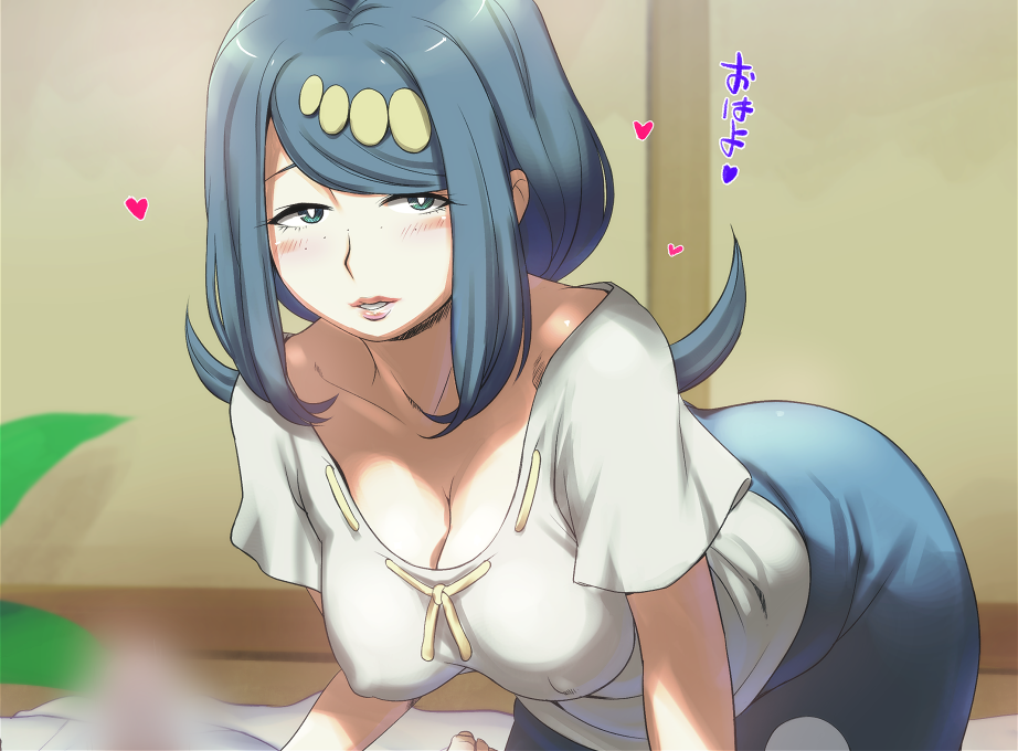 1girl 1girl 1girl all_four غامضة_جنس أنيمي_أم مورو منحنية_فوق big_reasts big_breasts big_breasts blue_eyes blue_hair blush breasts brown_background الانقسام الملبس_أنثى الترقوة e_keroron منتصب_الحلمات الرموش أنثى_التركيز أنثى_فقط النمش الشعر_حلية نصف مغلقة_عيون معلقة_الثديين قلب الإنسان الإنسان_فقط لانا_م أخرى_(بوكيمون) شعر طويل، مظهر_في_عارض، منخفض_ذيل حصان، ناضج، ناضجة، أنثى، جبهة مورو، جبهة تحرير مورو الإسلامية، mob_face، نينتندو، no_bra، Parted_lips، pink_lips البوكيمون pokemon_sm قميص ذيل حصان بأكمام قصيرة تنورة ابتسامة منفردة_أنثى منفردة_تركيز منطوق_قلب واقف تاجمي أسنان نص نص_تركيز فيديو_لعبة_امتياز واسع_وركين