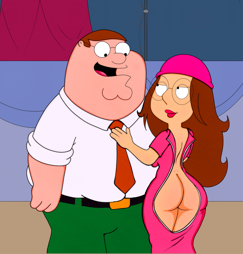 1 ولد 1 فتاة 20th_ Century_fox Alternative_version_available Artist_request الحمار الكبير dat_ass فستان Family_guy الأب_&_daughter أنثى نظارات قبعة سفاح القربى ذكر/أنثى meg_griffin no_bra no_panties no_underwear open_dress peter_griffin
