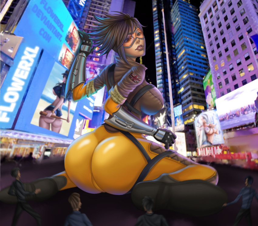 1girl 3girls باتمان _ (سلسلة) big_breasts أكبر_أنثى blizzard_entertainment breasts brown_hair bubble_ass مدينة City_background d.va_(overwatch) deviantart deviantart_اسم المستخدم نظارات أنثى_فقط Flowerxl قفازات harley_quinnضخمة_الثديين_مؤخرة_كبيرة_بشرة_أنثى_منظر_ليلي أحذية Overwatch قصيرة_شعر انتحار_فرقة أطول_فتاة سميكة_فخذان تتبع _(overwatch) union_jack video_game_character wariza