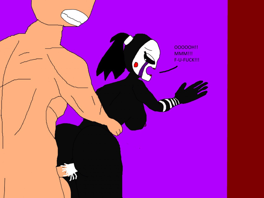 1boy 1girl against_wall الحمار نائب الرئيس cum_in_ass cum_inside five_nights_at_freddy's Looking_back marionette_(fnaf) دمية القضيب عارية_(fnaf) sex the_puppet_(fnaf)