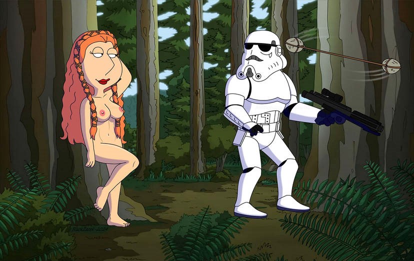 blackzacek الثديين كروس erect_nipples Family_guy lois_griffin nude star_wars Stormtrooper إغراء الفخذين