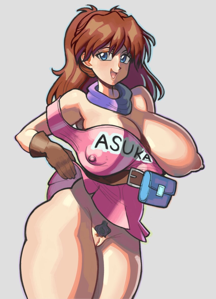 اسم_الفنان_طلب_الفنان asuka_langley_souryuu breasts_out_of_clothes breasts_outside dragon_ball dragon_ball_super dragon_ball_z edu_pompom_(الفنان) إيفانجيليون العانة_شعر كس