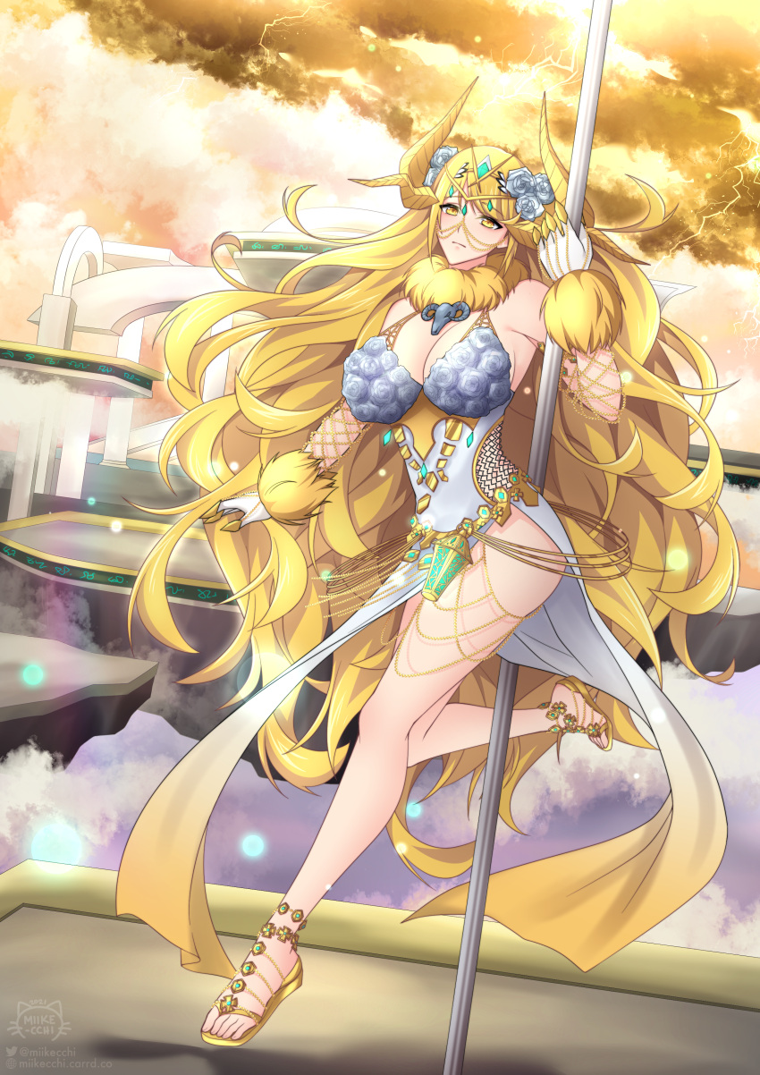 1فتاة سخيفة_res مغرية عارية_الأكتاف كبيرة_الثديين_شقراء_شعر أحمر الخدود الصدر_جوهرة انقسام الأقراط جوهرة قفازات خوذة عالية الدقة قرون مجوهرات كبيرة_قرون طويلة_شعر ميكي-سان ميثرا نينتندو swept_bangs تيارا Very_long_hair xenoblade_(سلسلة) xenoblade_chronicles_2 Yellow_eyes