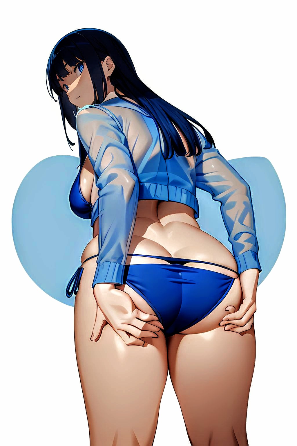 1girl ai_generated anime_coloring ass attractive beach bikini edited_art female_focus female_human female_only female_solo girlfriend hot hottie irresistible legs nature naughty provocative seducing seduction seductive seductive_female sensual sexy solo_female solo_focus solo_human tagme إغراء إغراء فخذين زوجة