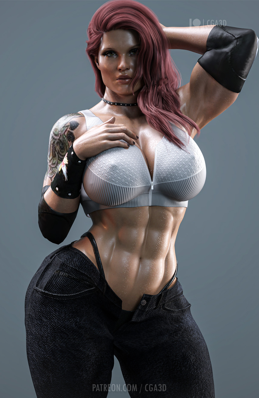 1girl 1girls 3d 3d_model abs alluring ass athletic_female big_breasts breasts bubble_ass bubble_butt cga3d cleavage clothing curvaceous curvy curvy_body curvy_female curvy_figure erotic_nipples erotichris female female_abs female_only fit_female hard_nipples huge_breasts lita_(wrestler) patreon_username real_person red_hair solo tattoos thick_thighs thong twitter_username شهواني شهواني_أنثى عريض_الوركين المصارعة wwe wwe_diva wwe_divas