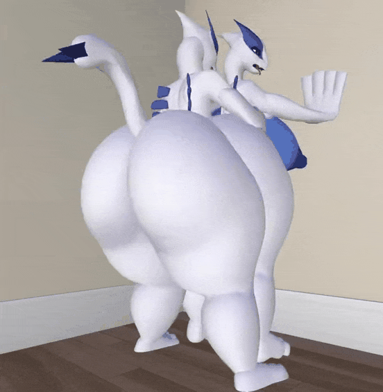 1boy 1girl 3d 3d_(artwork) 3d_animated 3d_animation 3d_model anal anal_sex animation big_ass big_breasts bubble_ass bubble_butt curvy curvy_female curvy_male dat_ass femboy femboy_on_female furry furry_female furry_only gif hand_on_hip huge_breasts lugia male_penetrating no_humans nude nude_female nude_male pokemon pokemon_(species) straight tagme tail white-skinned_female white-skinned_female white_skin