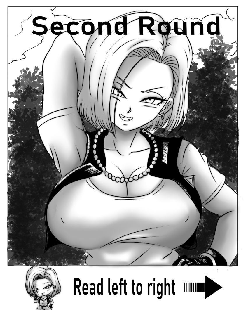 1girl 1girl android_18 جذابة جميلة_أنثى جميلة كبيرة الثديين عاهرة داخلية ثديين dragon_ball dragon_ball_z أقراط متحمسة_for_sex استعراضية أنثى_تركيز أنثى_منحرفة أنثى_بوف أنثى_العانة_شعر عاهرة حلمات مثالية مثالية منحرفة عاهرة دعارة استفزاز كس استفزازي دعوة جنسية_موحية_قصيرة_شعر_ابتسامة