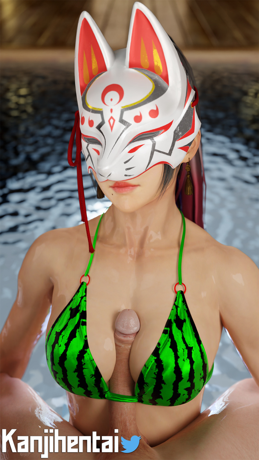 3D 3D_ (العمل الفني) مغنية big_penis bikini bikini_top breadts cfnm f3ynix annely_hot kanjihentai kitsune_mask kunimitsu_ii kunoichi lipstick mask masked mokujin_hornywood namco polizuri poov poov poov tekken tkken. patermelon_bikini